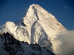 06 K2 North Face Late Afternoon From K2 North Face Intermediate Base Camp